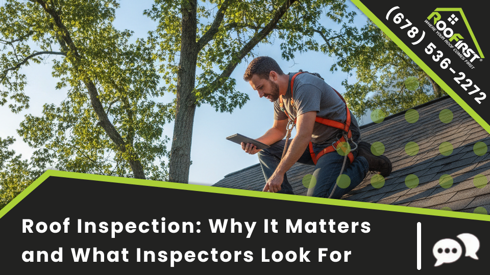 Roofirst Thumbnail Blog Roof Inspection_ Why It Matters and What Inspectors Look For
